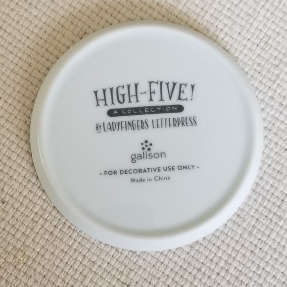 Galison Ceramic Ring Dish or Cup Coster Set of 2 - Picture 6 of 6